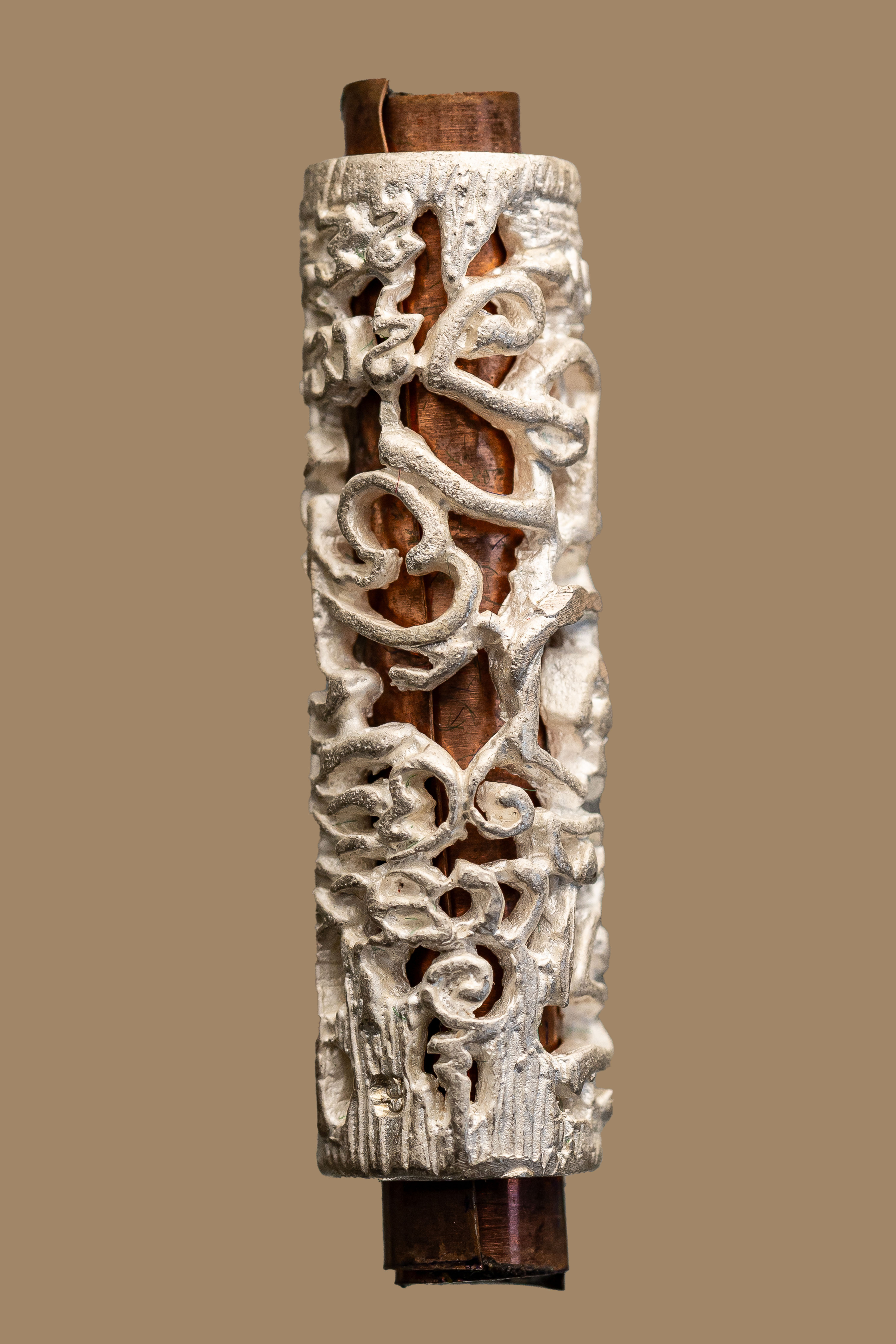 『泰國佛牌』帕阿贊庚 當代招財女神名師『純銀符管』 02241101