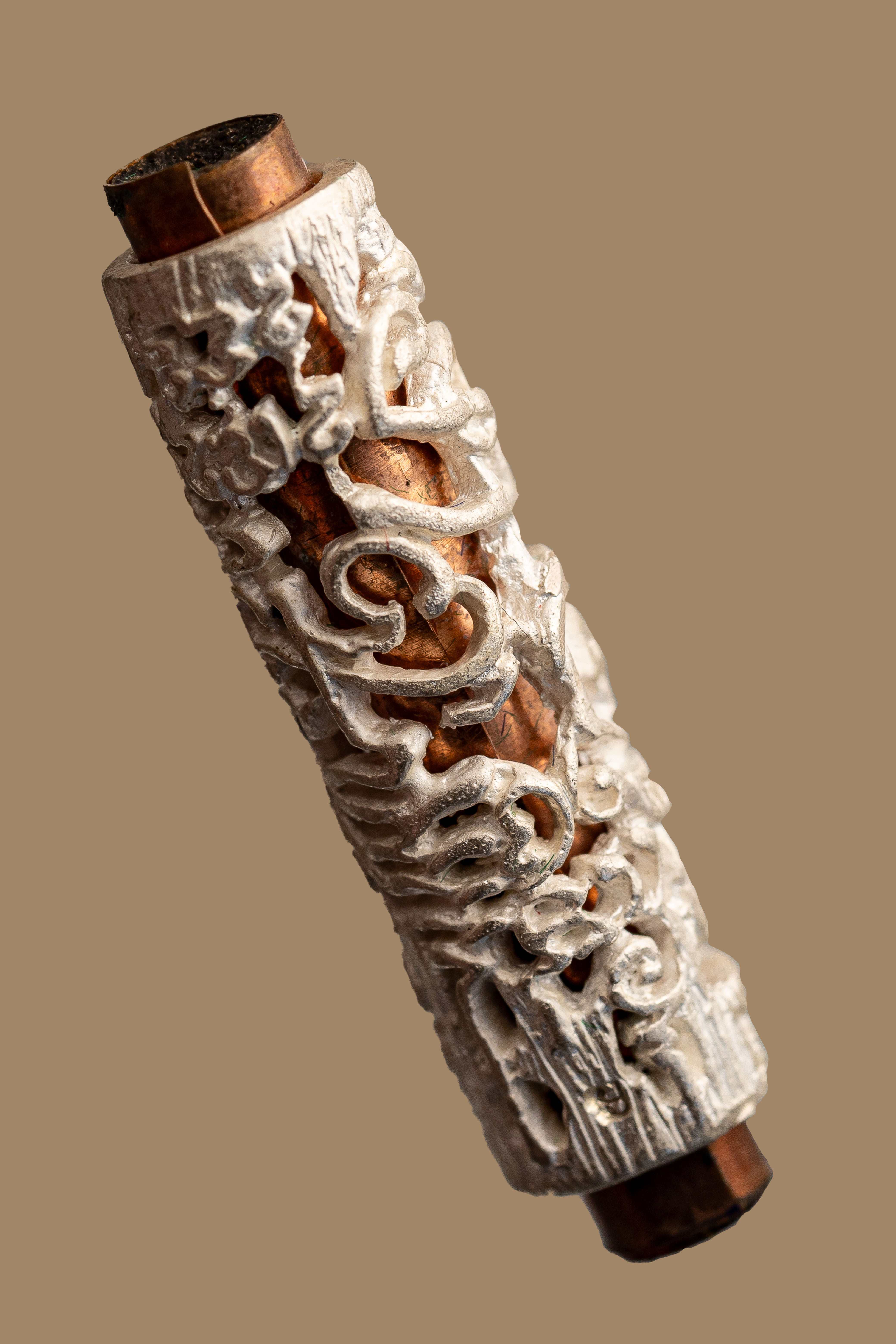 『泰國佛牌』帕阿贊庚 當代招財女神名師『純銀符管』 02241101