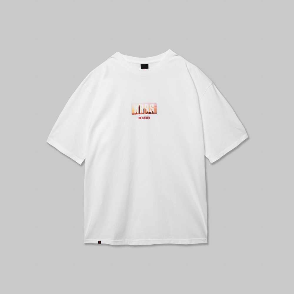 24-25 MARS城市天際線BOX LOGO寬版短Tee
