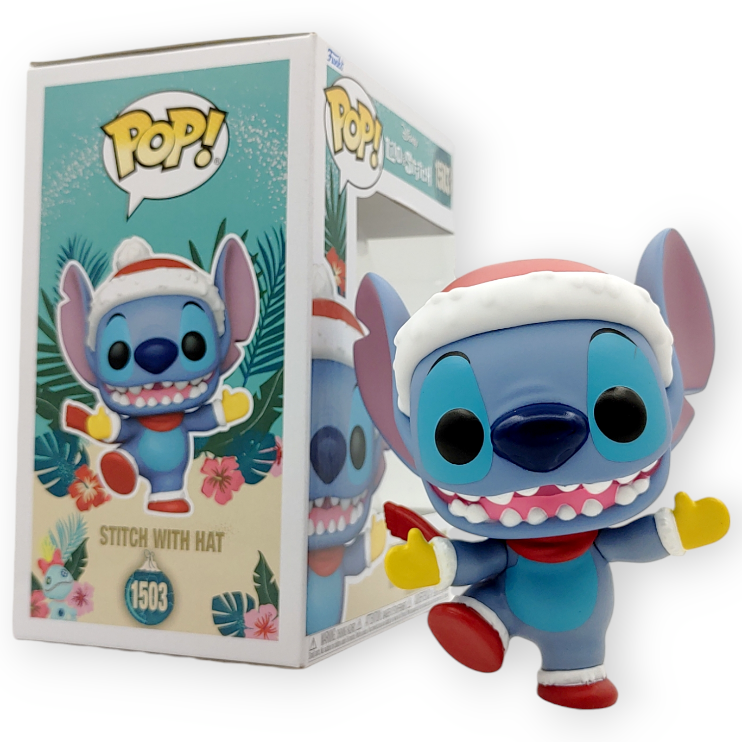 FUNKO POP<扮嘢小魔星>史迪仔_聖誕帽跳舞-No.1503