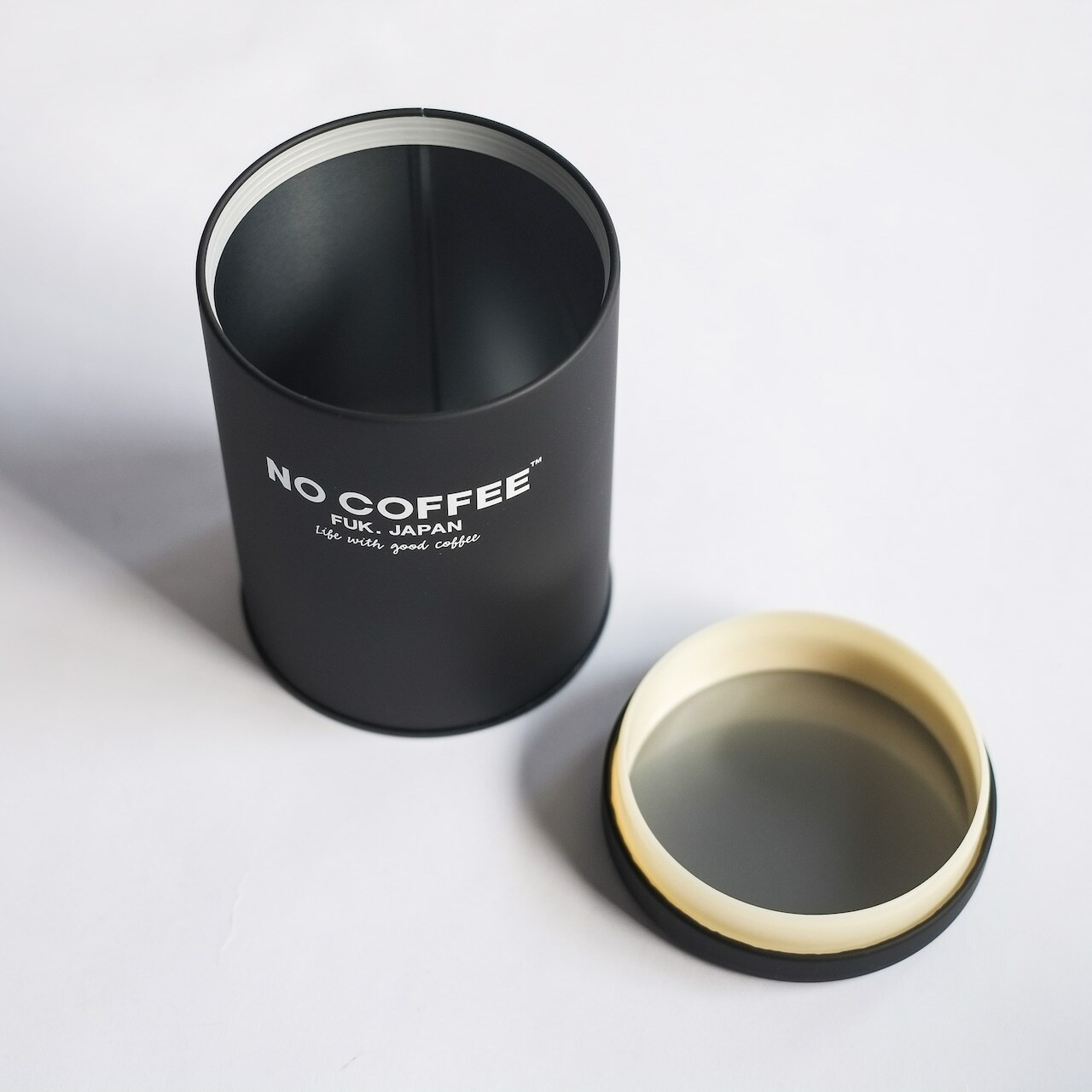 NO COFFEE 霧面密封罐