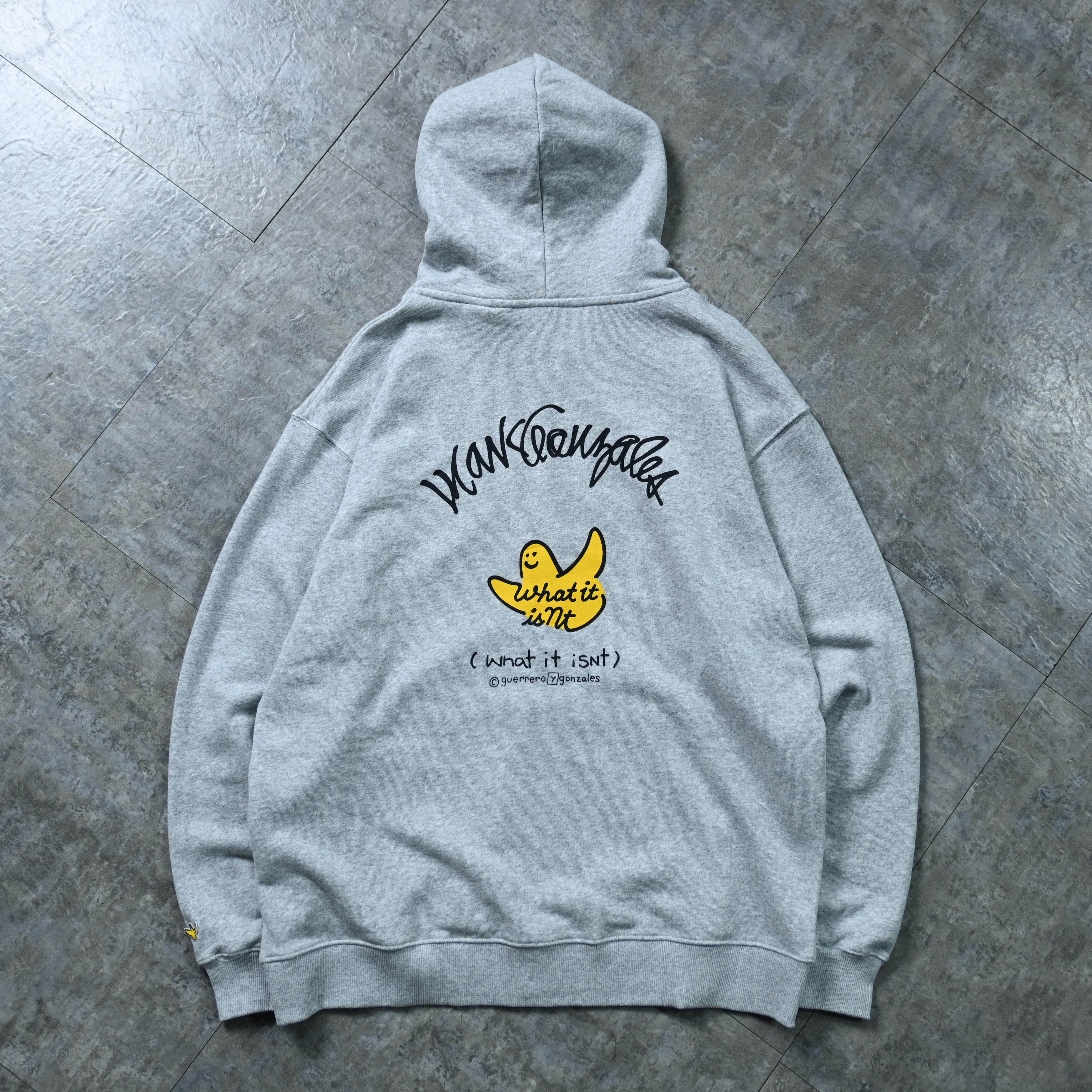 What it isNt) ART BY MARK GONZALES Angel Big FZ Hoodie