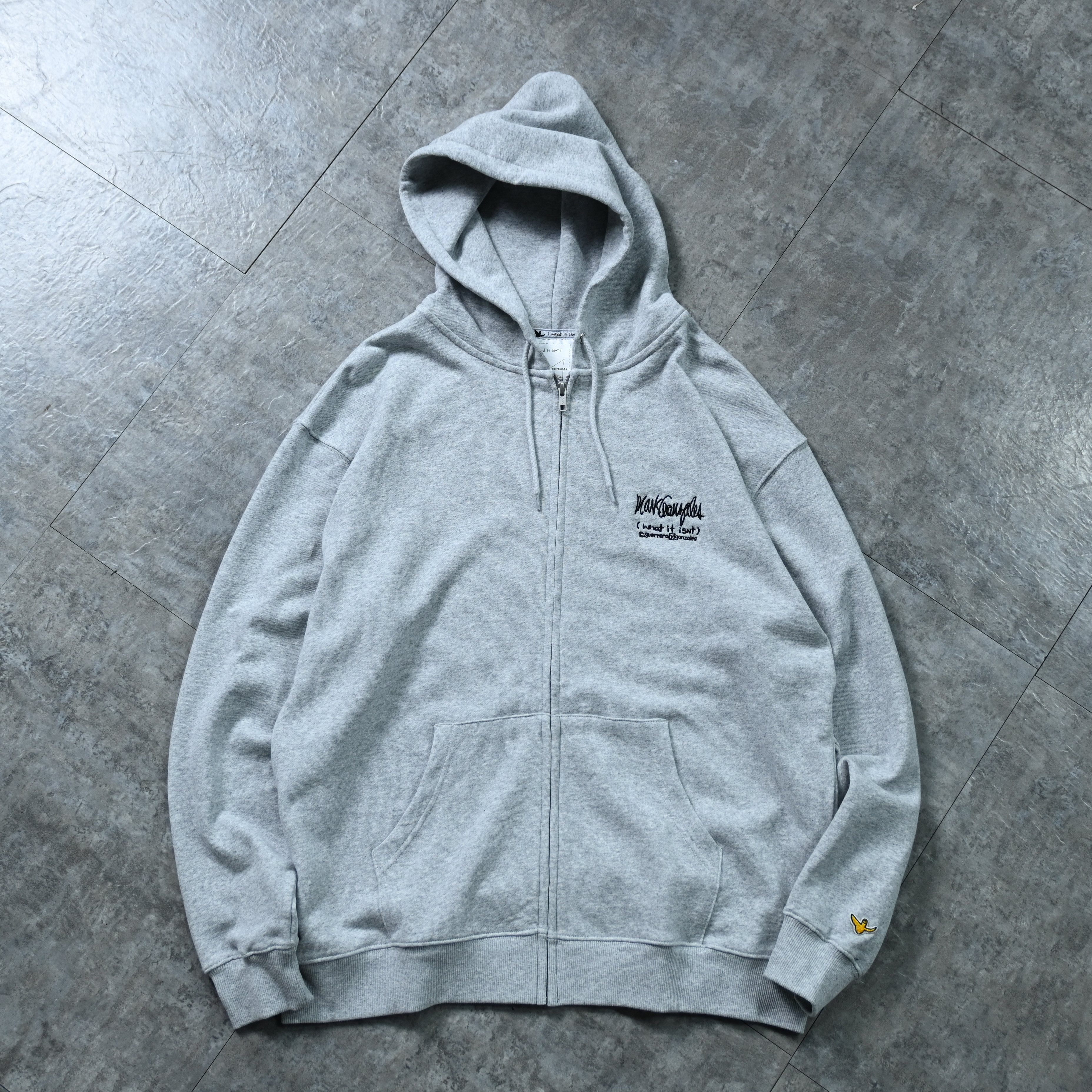 What it isNt) ART BY MARK GONZALES Angel Big FZ Hoodie