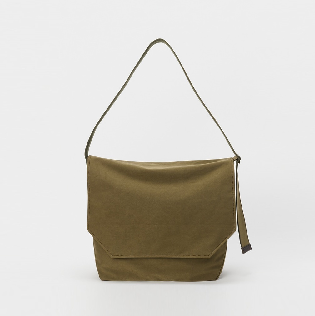 Hender Scheme FLAP SHOULDER BIG BAG *Cow Leather - BEIGE PRE ORDER ITEM (預訂中)