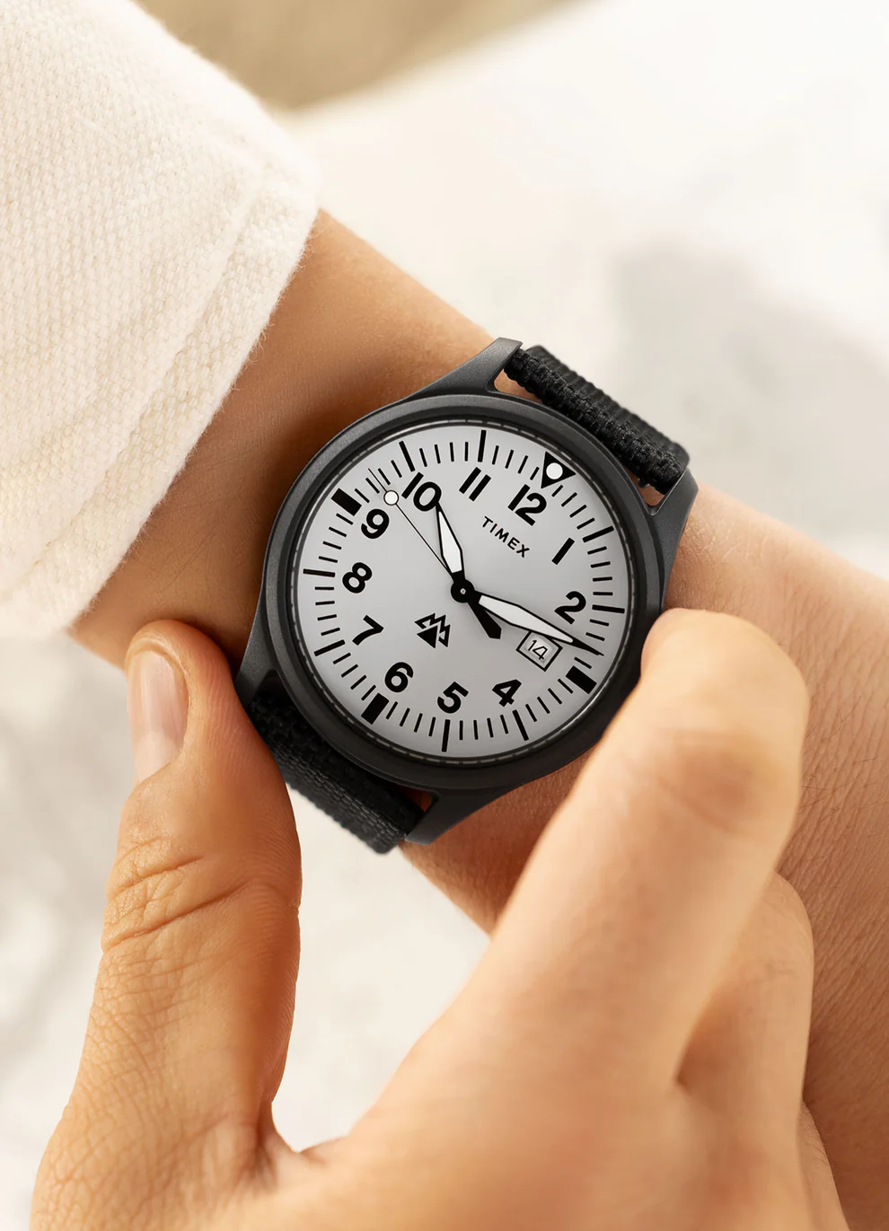 萬年鐘錶 - TIMEX 天美時   Expedition Traprock  戶外探險夜光指針休閒男錶  TW2W34700  錶徑43MM