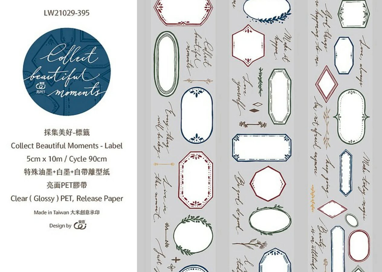Loidesign - Collect Beautiful Moments PET Tape