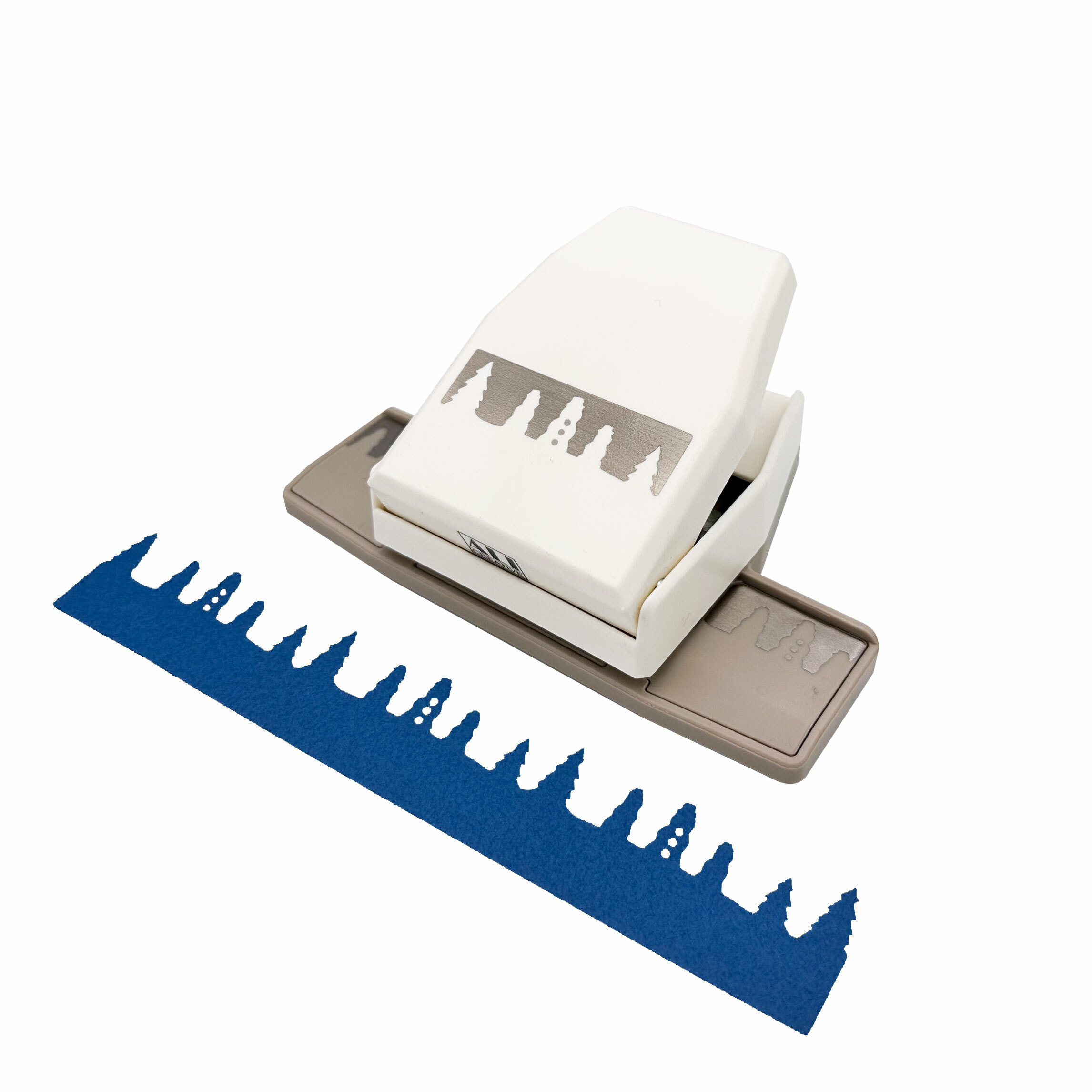 小邊框造型打孔器 | BP16 雪人與樹