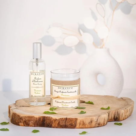 1DU1102-014 DURANCE 手工精油蠟燭180g 馬鞭草 #045207 (D-EU-E)