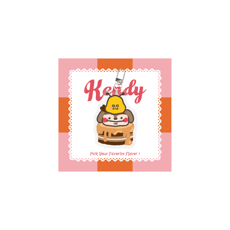 香甜祝福鑰匙圈