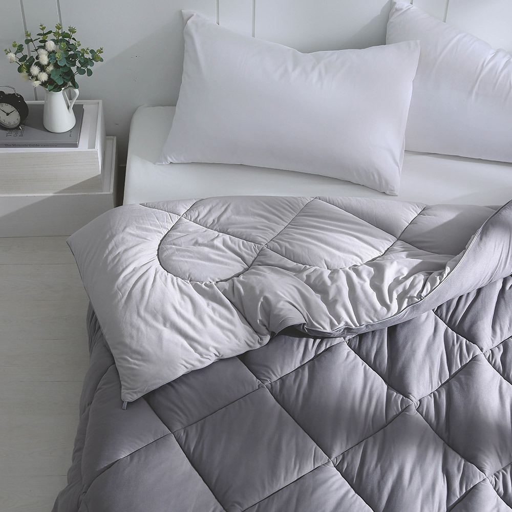 雲朵抗菌被｜可機洗｜灰