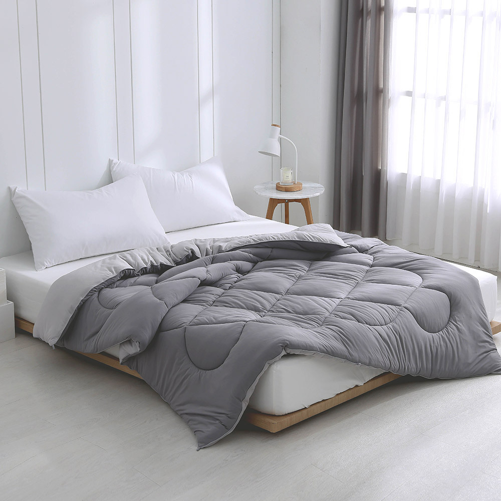 雲朵抗菌被｜可機洗｜灰