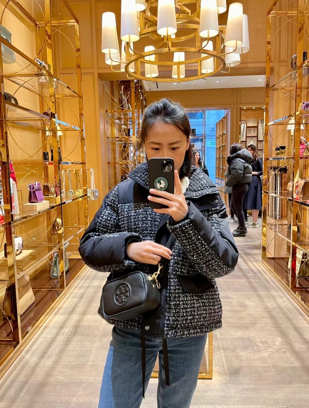 Tory Burch Perry Bombe camera bag