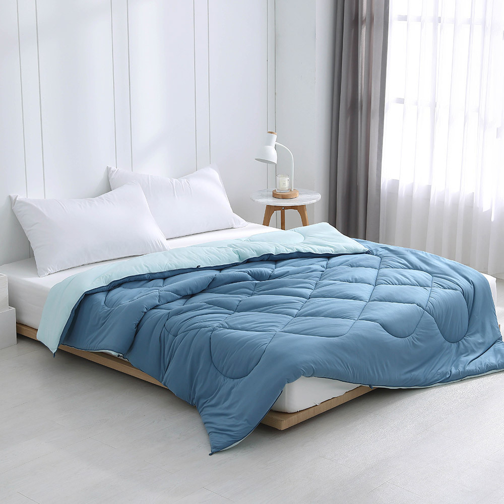 雲朵抗菌被｜可機洗｜藍