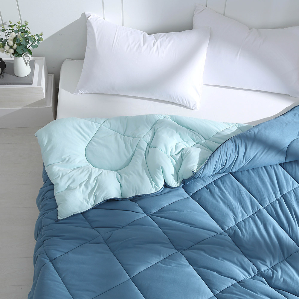 雲朵抗菌被｜可機洗｜藍