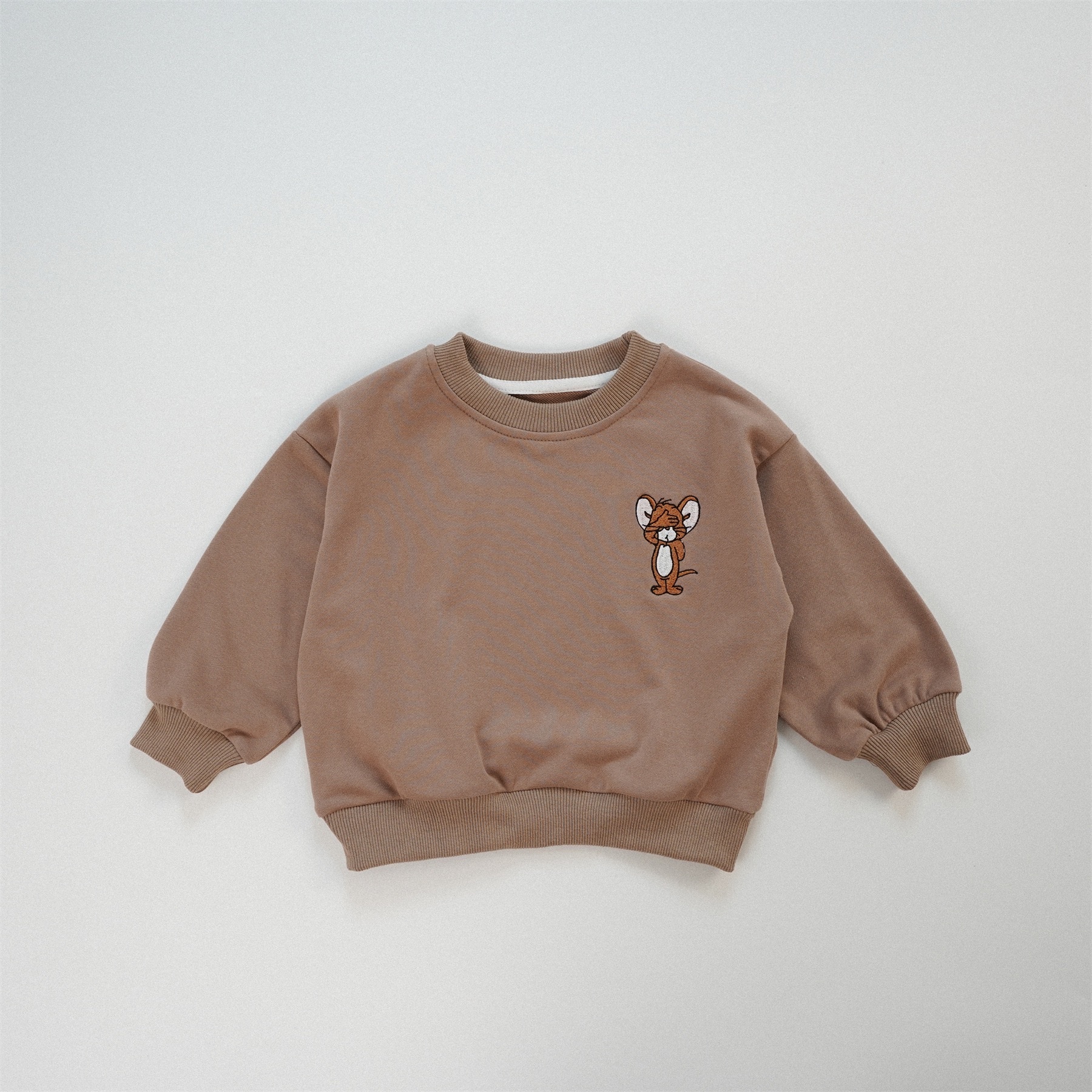 刺繡貓咪老鼠上衣