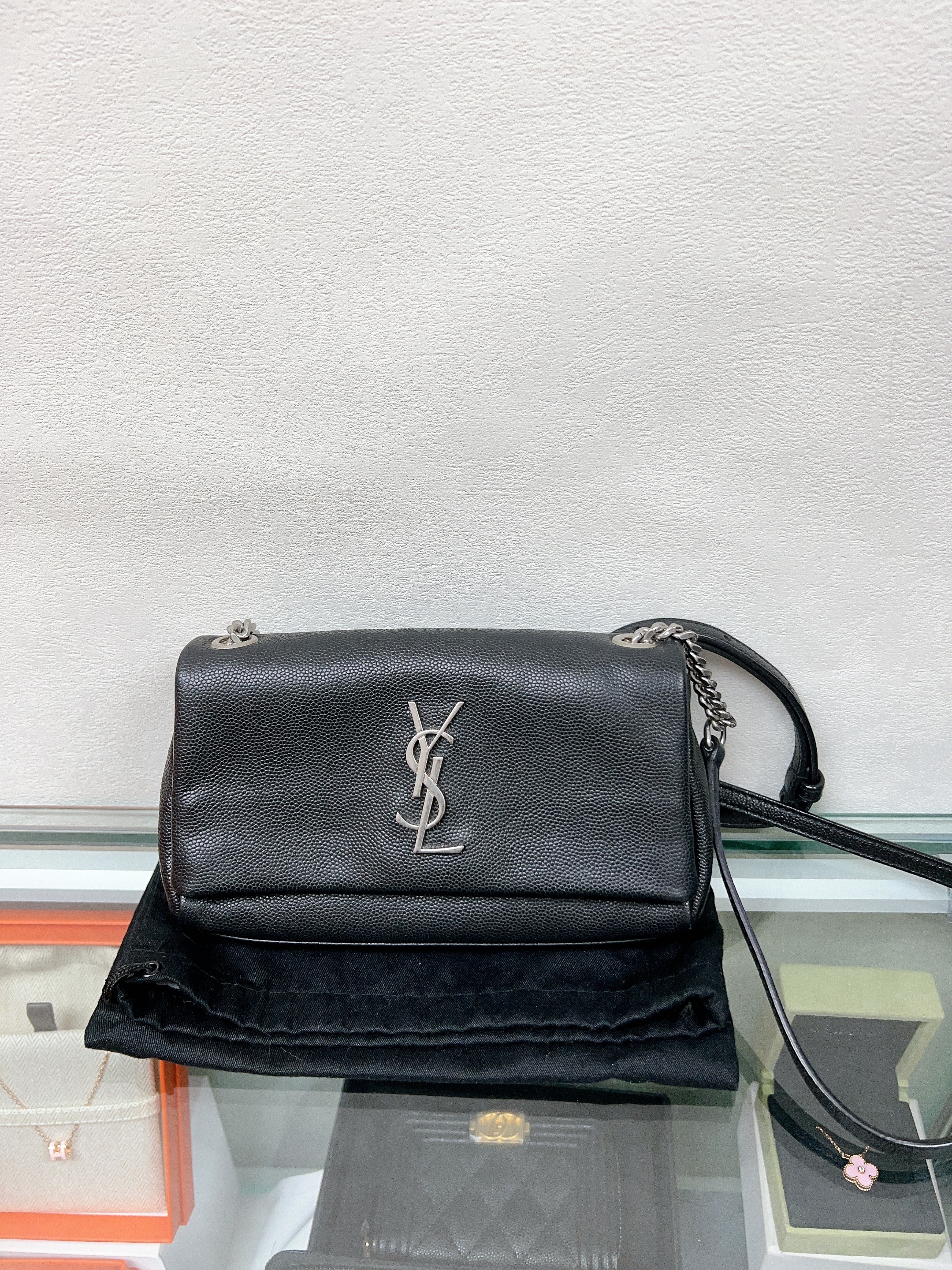 YSL Saint Laurent west hollywood toy woc (black)