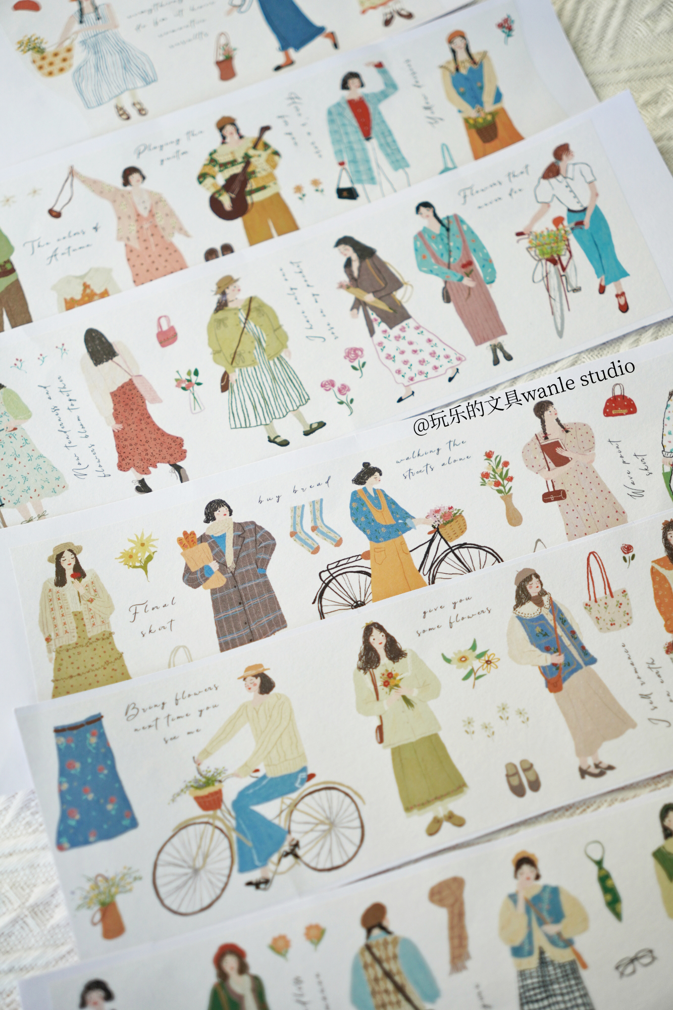 Wanle Studio - Autumn Washi Tape