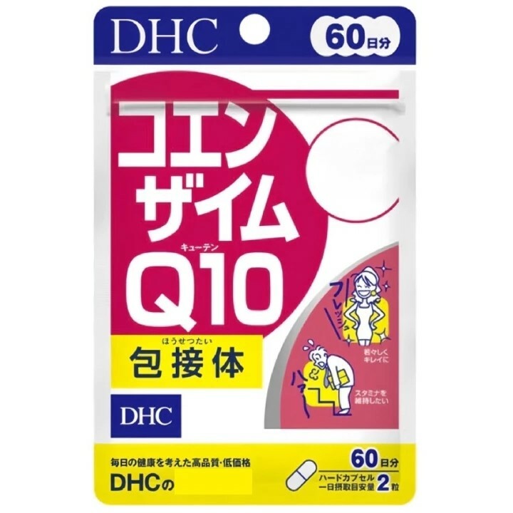 日本 DHC 輔酶Q10 60日份｜高吸收包合技術 抗氧化與能量代謝保健