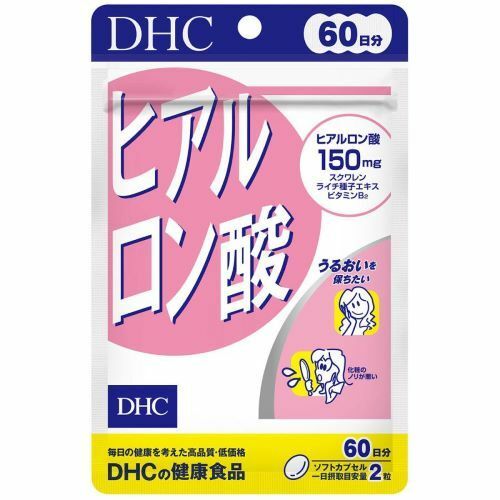 日本 DHC 玻尿酸 60日份｜150mg高含量・支持保濕彈性・維持肌膚水嫩光澤