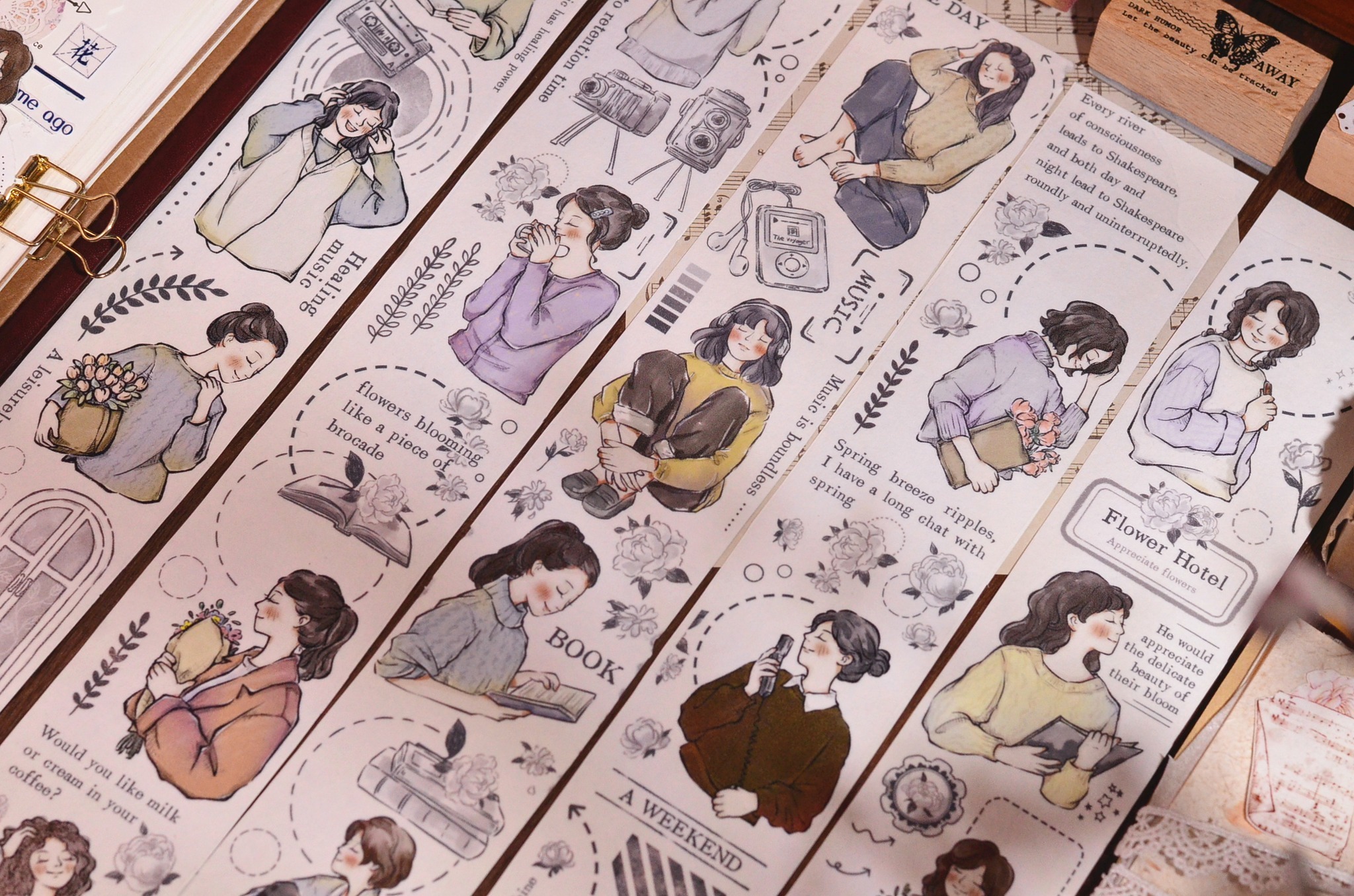 Xiaobaijia - Leasure Washi Tape