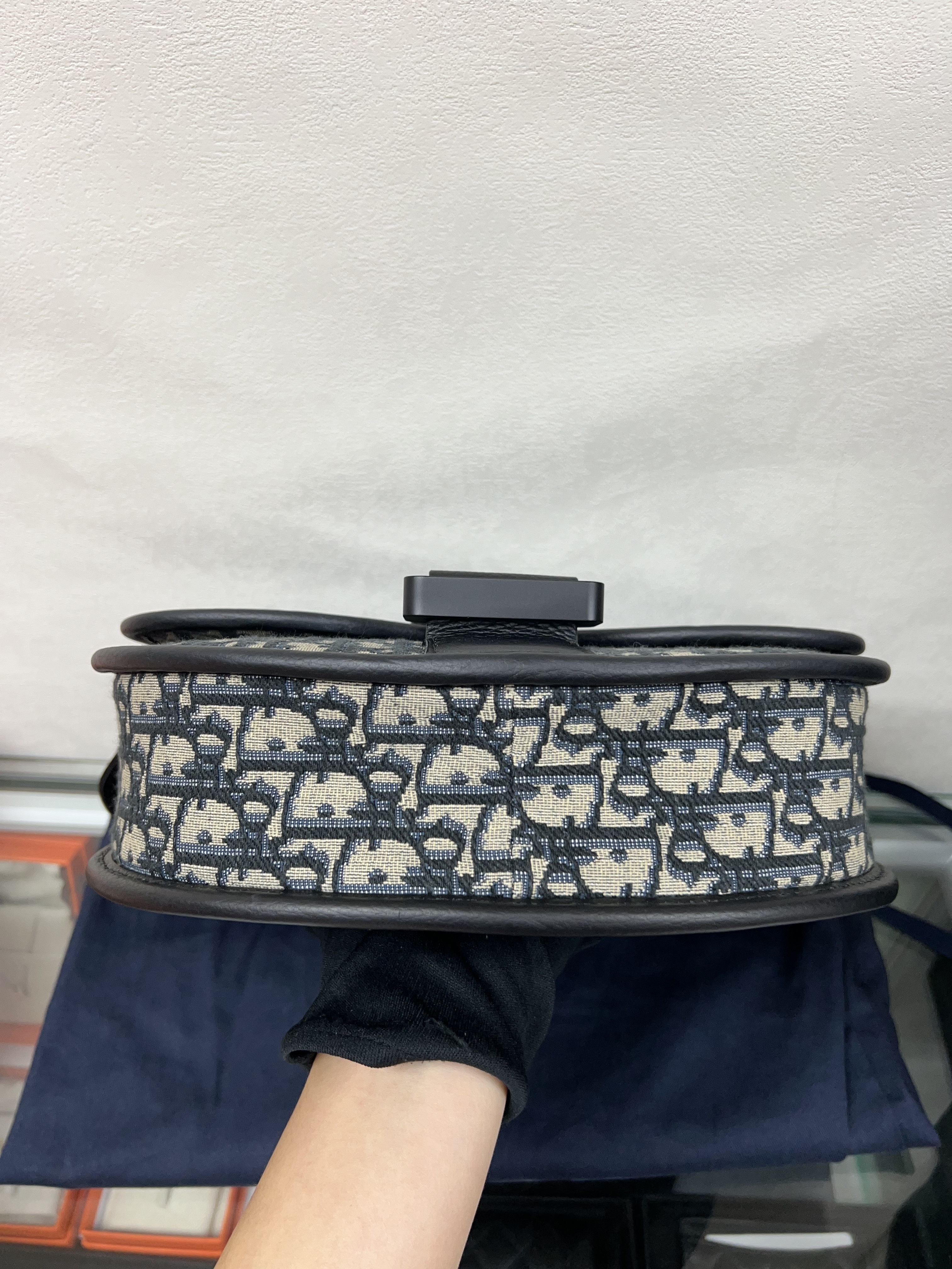 Dior gallop messenger bag (blue oblique)