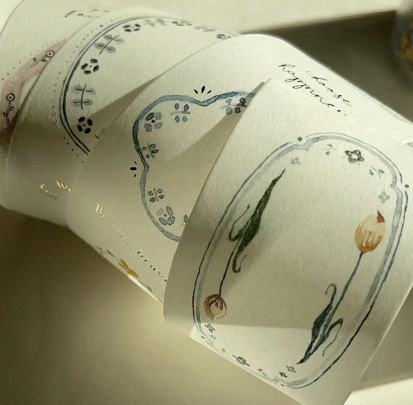 Pion Washi Tape - Plate