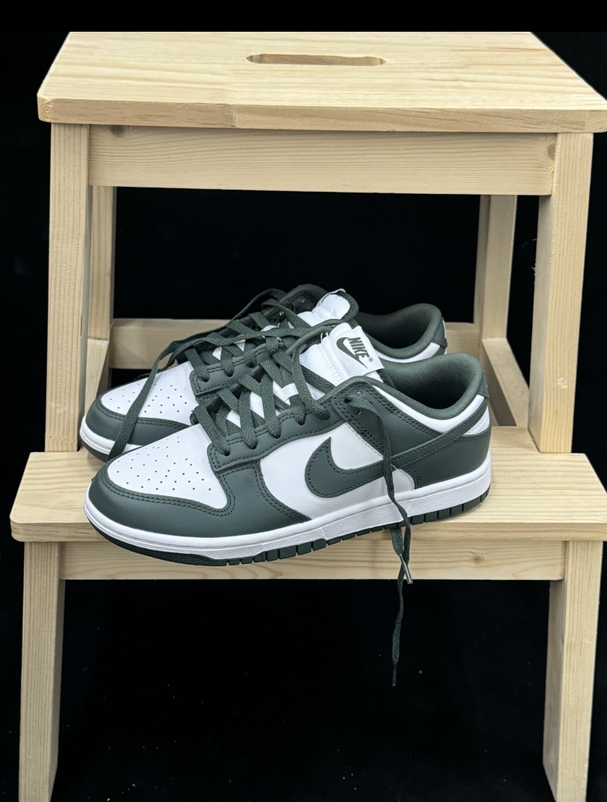Nike Dunk Low 碳灰綠 墨綠色 灰綠 皮革 男女款 DV0833-111/預購