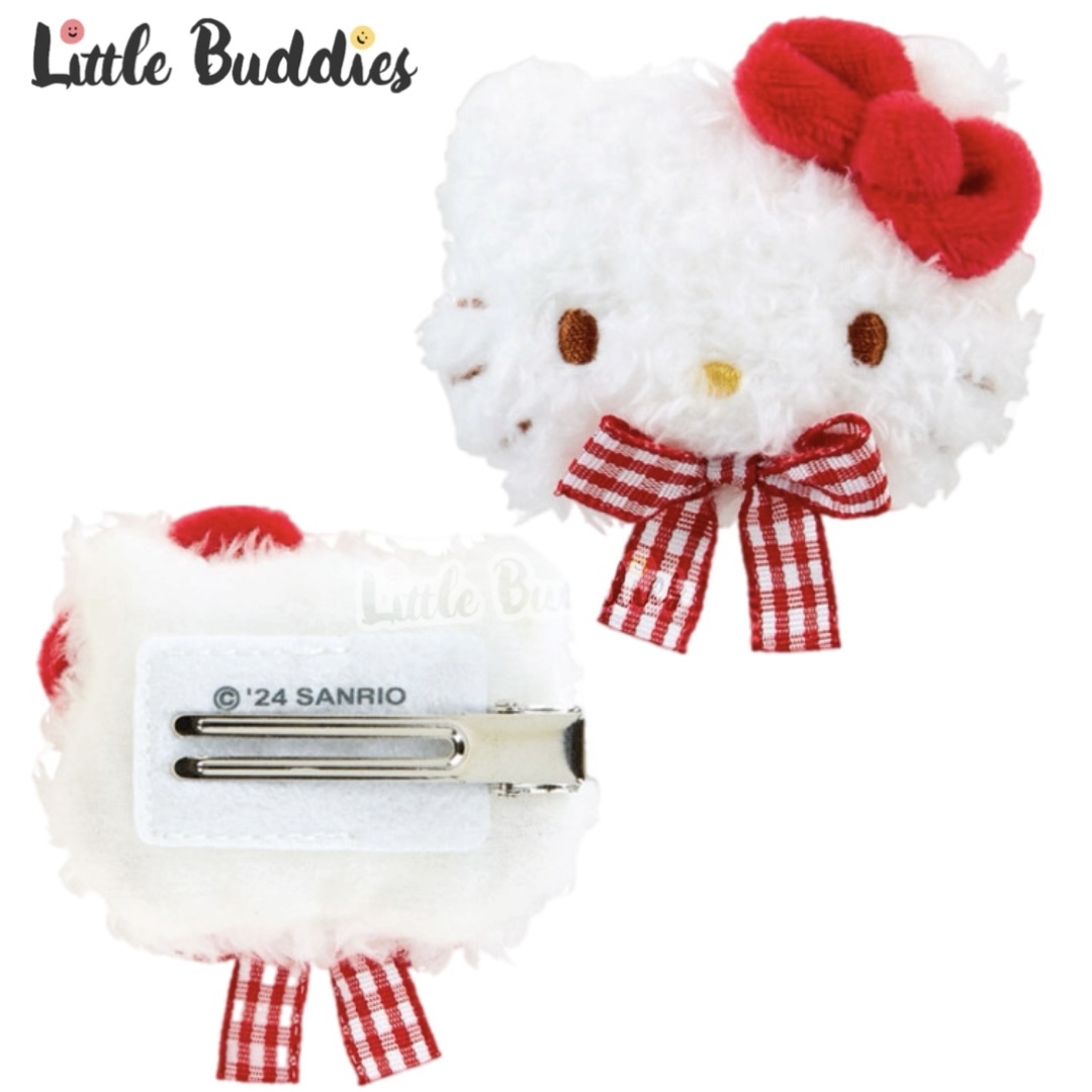 日本 Sanrio 毛毛頭形髮夾