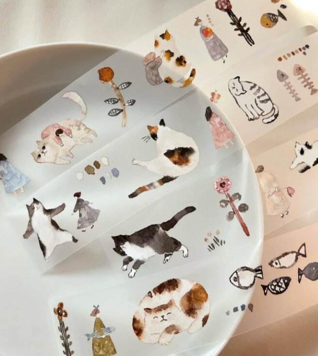 Pion PET Tape - Cat Girl