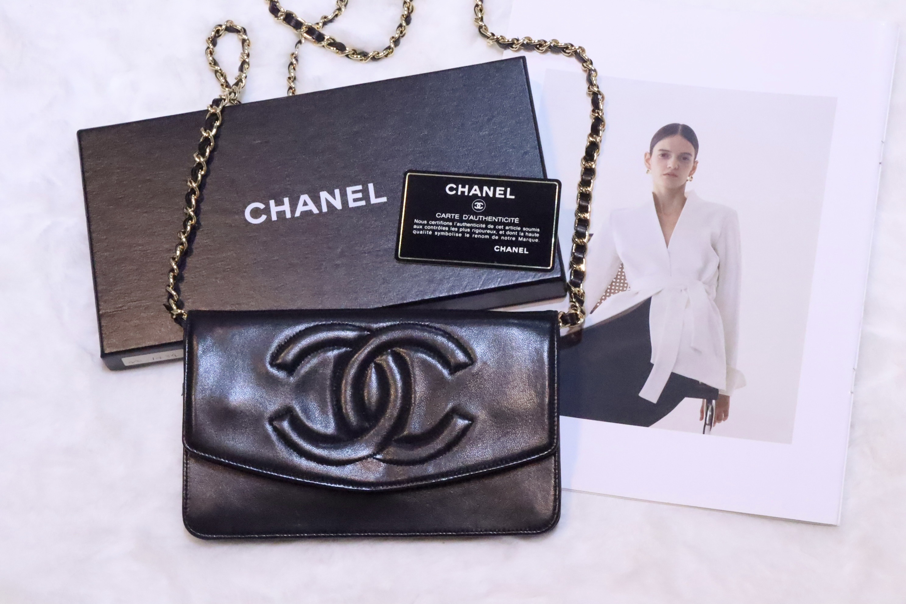 Chanel pouch🖤