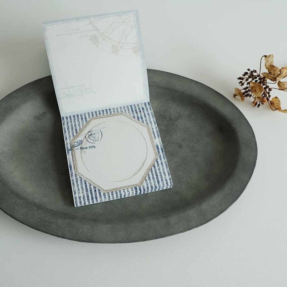 藍色_方形便條本 60枚便條本 m-148｜日本 YOHAKU