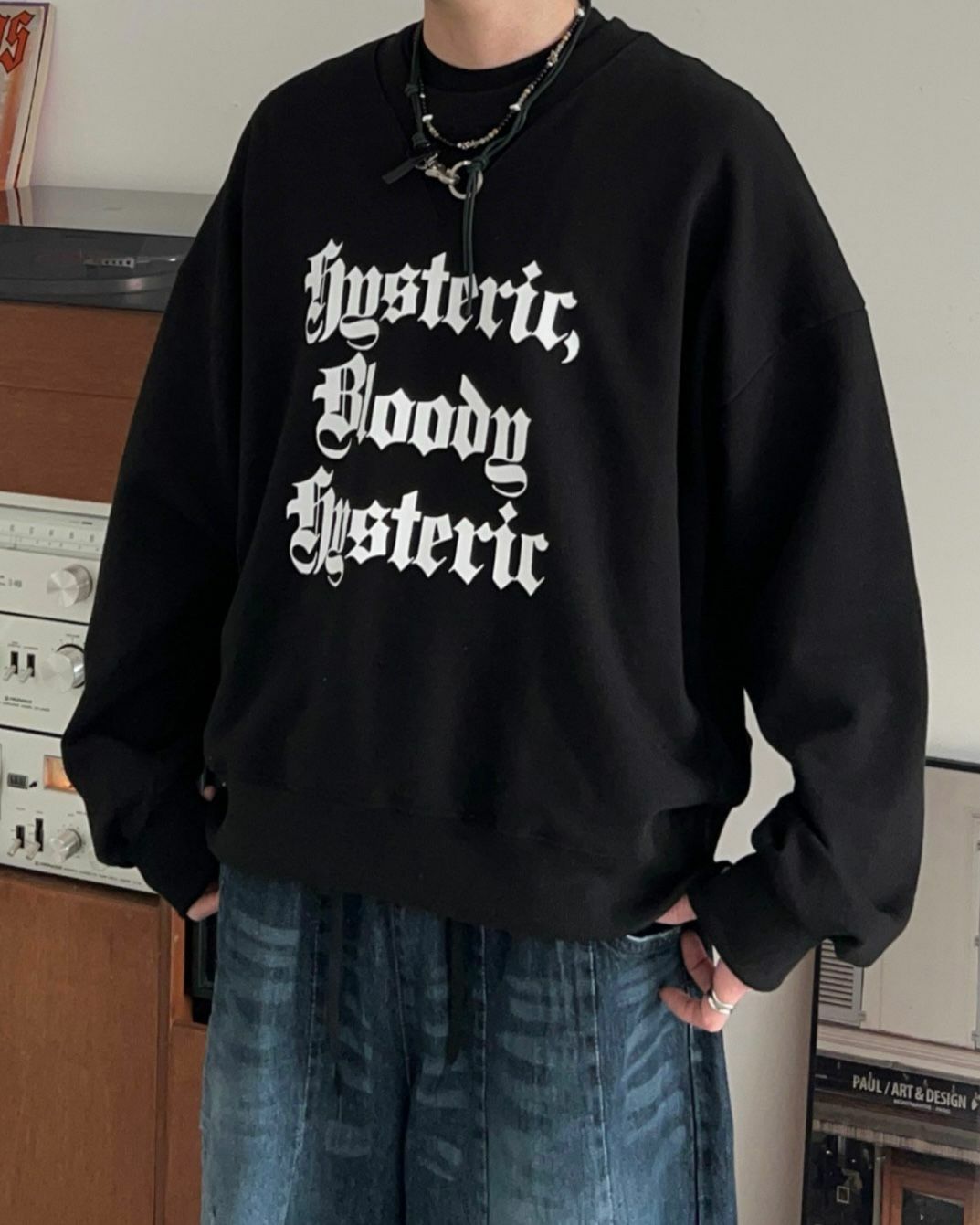 英文字衛衣 CONCRETE-009T