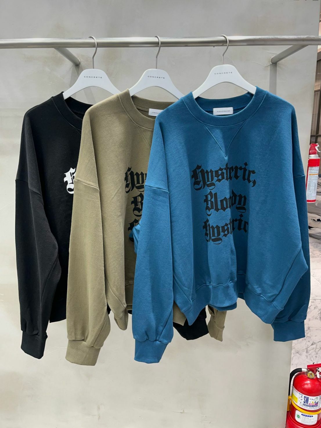 英文字衛衣 CONCRETE-009T