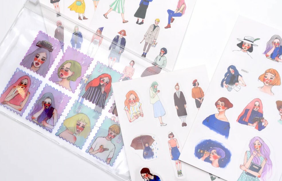 La Dolce Vita Transparent Sticker Sheet