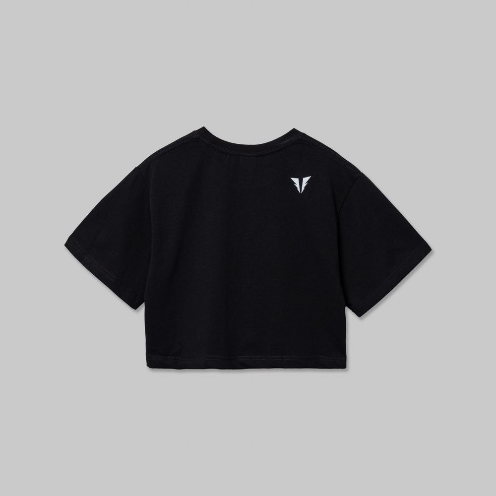 24-25 TAIPEI MARS女戰士短版Tee｜黑