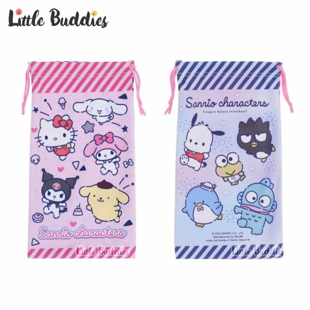 韓國製 Sanrio 多用途盛物袋 束繩袋