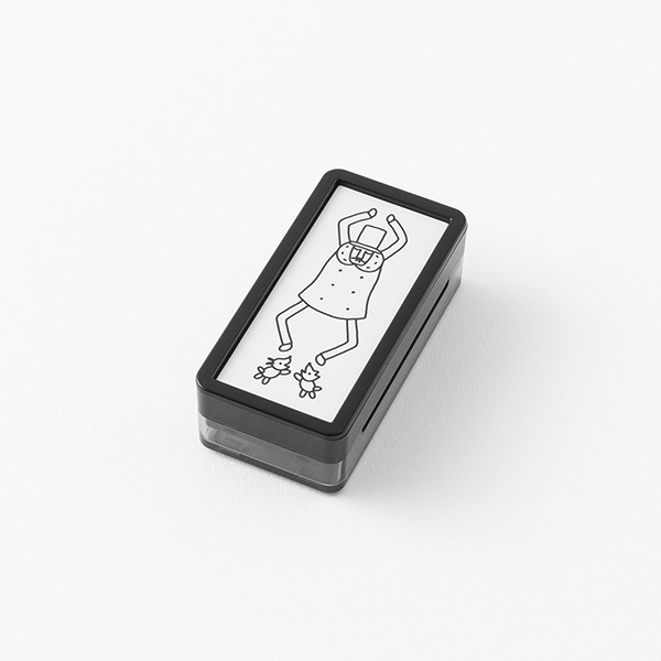 歐吉桑30周年_連續圖樣 手繪浸透印章(S)｜日本MIDORI