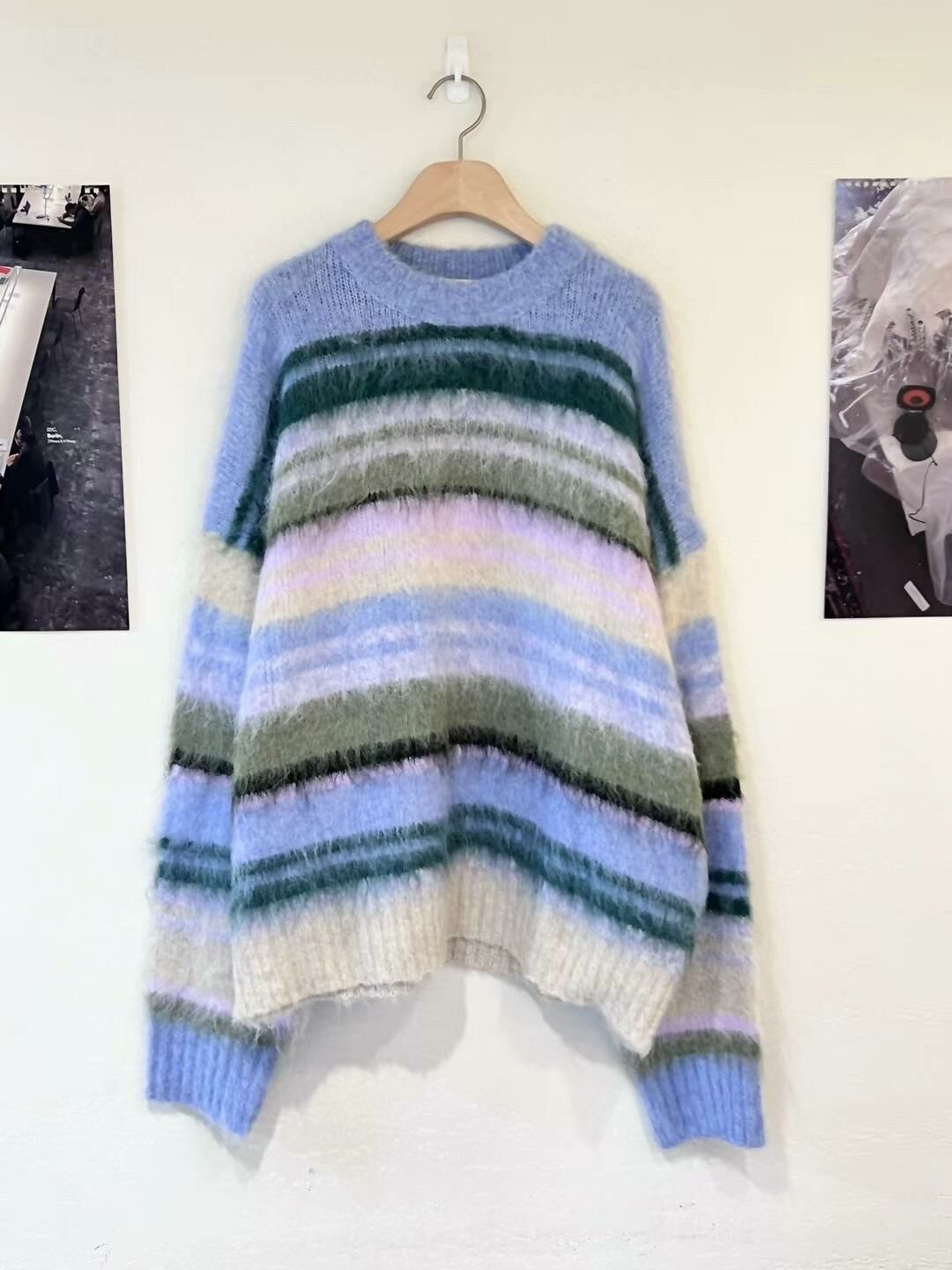 圓領橫紋針織衫 GARMENTS-011T