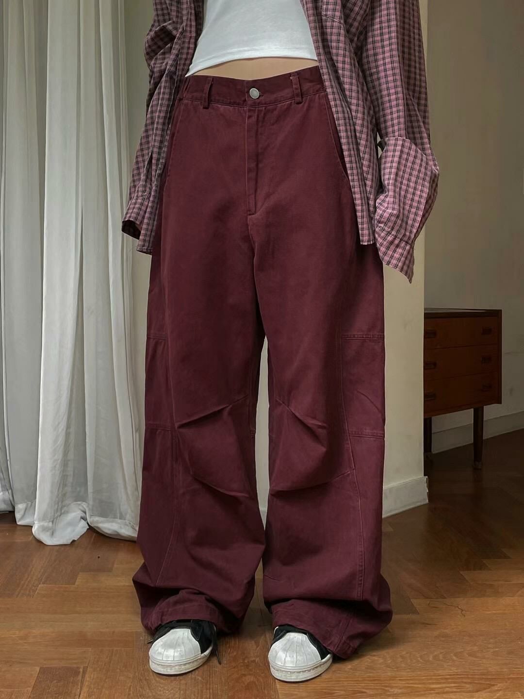 淨色鬆身褲 GARMENTS-012P