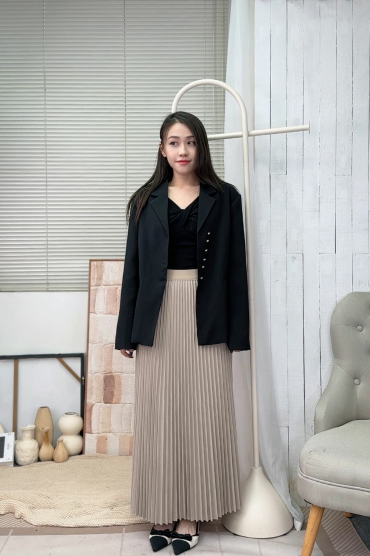 JK#6547♡輕設計感Blazer♡