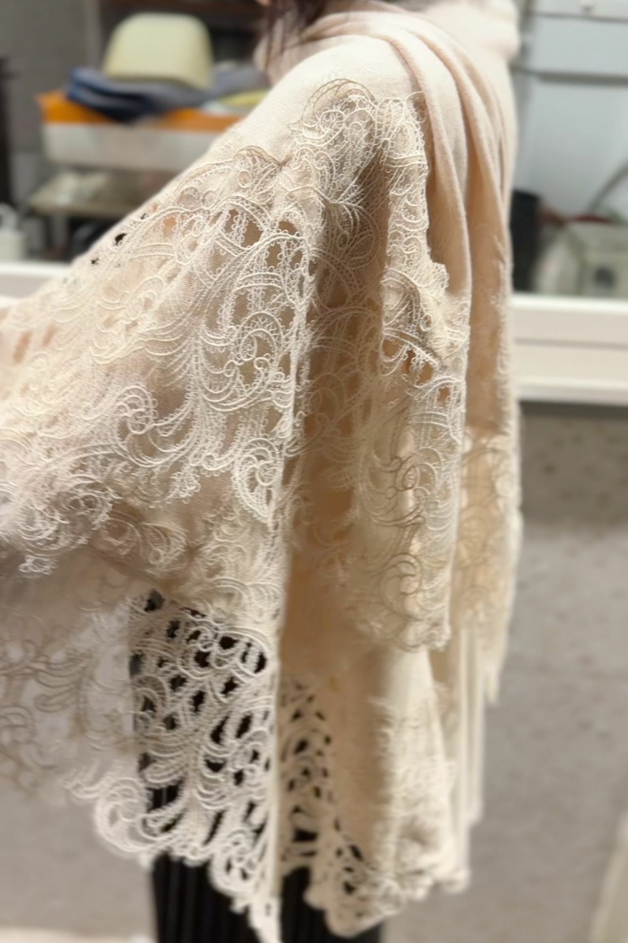 JK#6542♡天上人間披肩♡