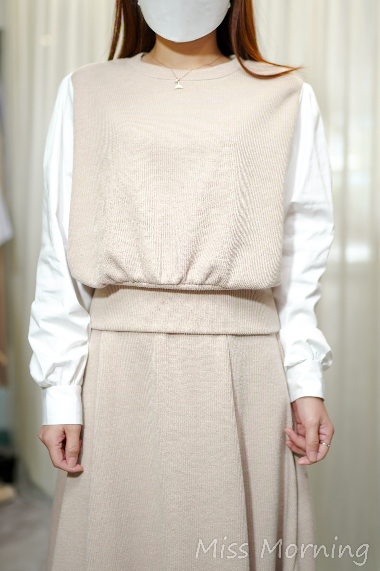 假兩件款套裝(14255)