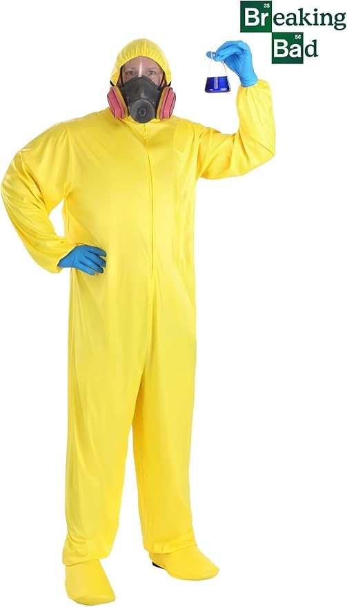 Breaking Bad 絕命毒師 - 實驗室全套防護衣 / 防毒面具 Cosplay