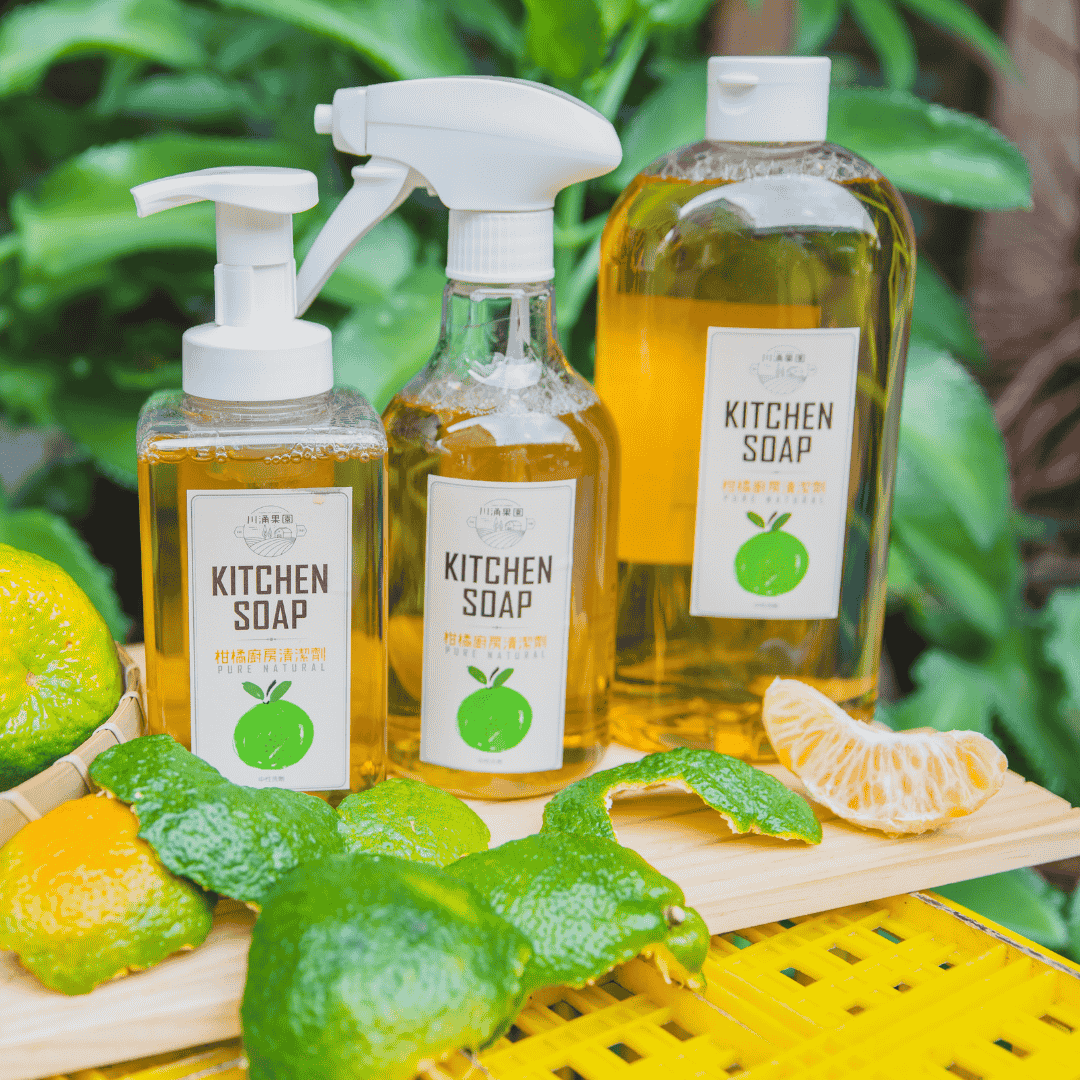 【新客首選】柑橘廚房清潔劑 (3入組合包)