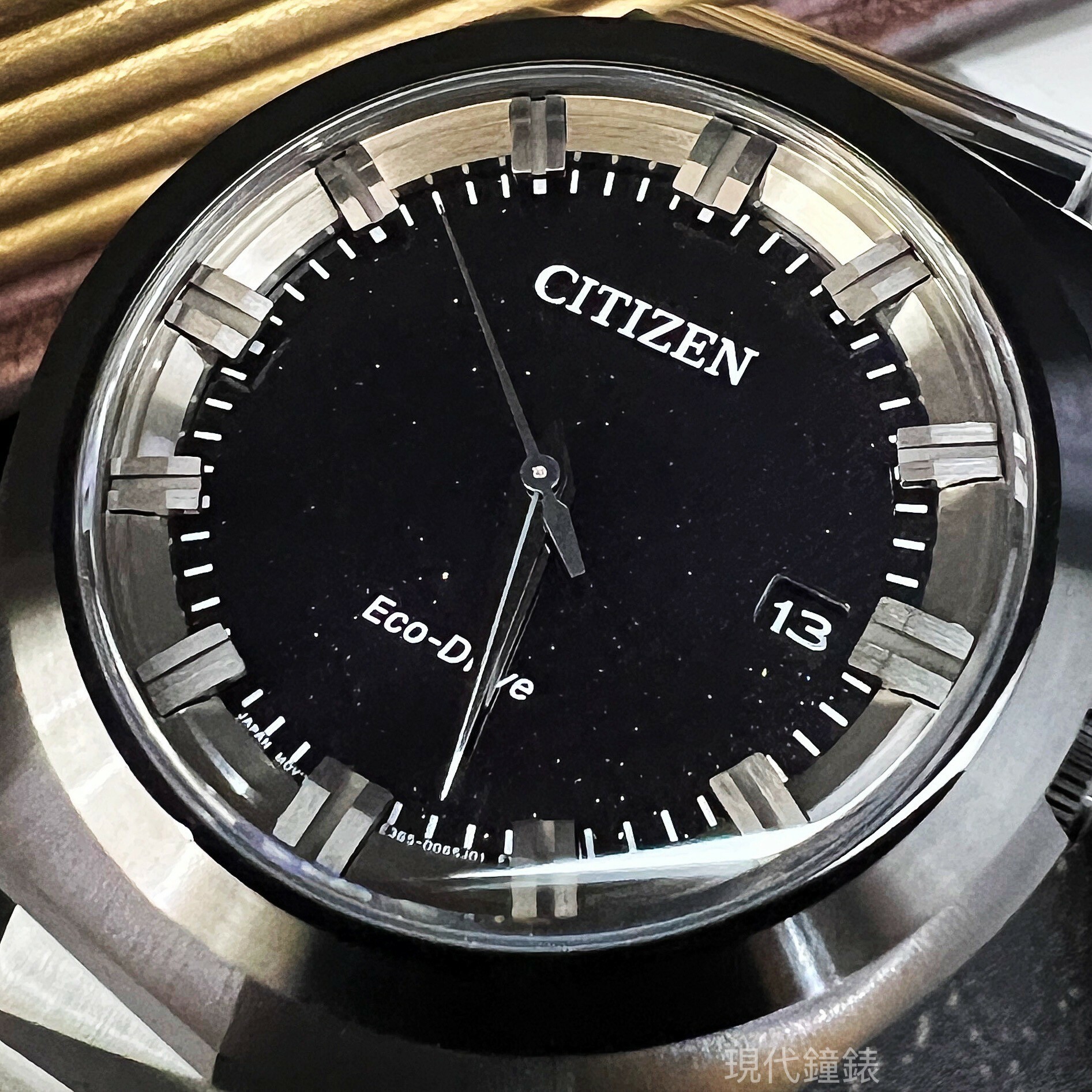 【CITIZEN星辰】持久動力光動能星空黑不鏽鋼男錶 BN1015-52E 42.5mm現代鐘錶