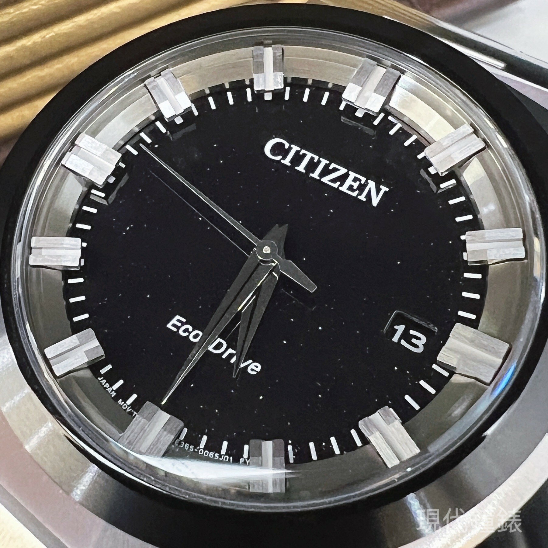 【CITIZEN星辰】持久動力光動能星空黑不鏽鋼男錶 BN1014-55E 42.5mm現代鐘錶