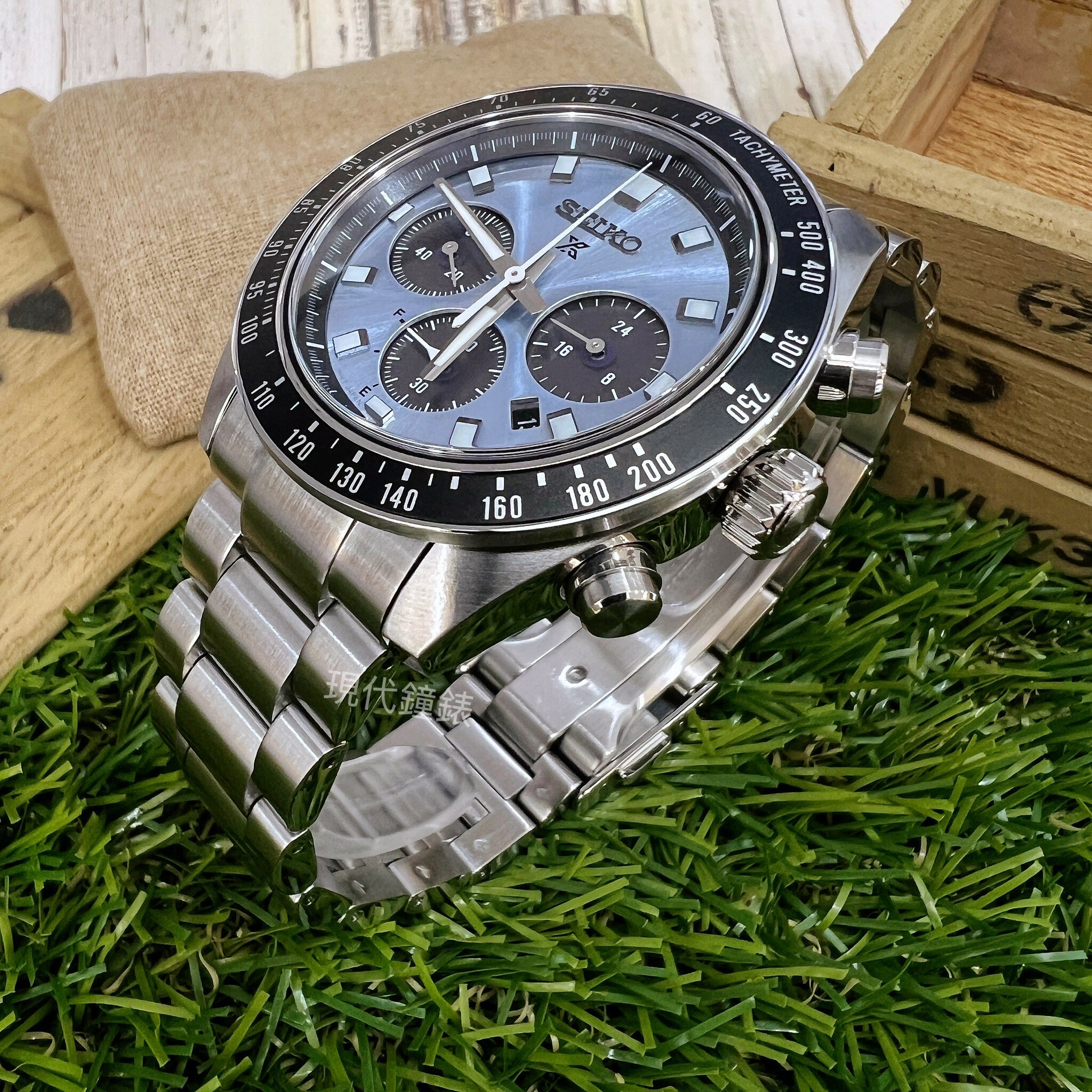 【SEIKO 精工 】PROSPEX SpeedTimer太陽能計時腕錶 V192-0AH0U  41.4mm 現代鐘錶