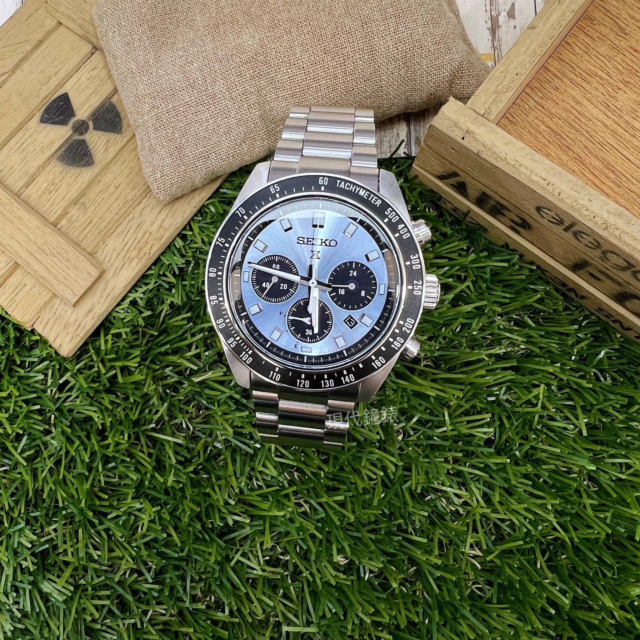 【SEIKO 精工 】PROSPEX SpeedTimer太陽能計時腕錶 V192-0AH0U  41.4mm 現代鐘錶