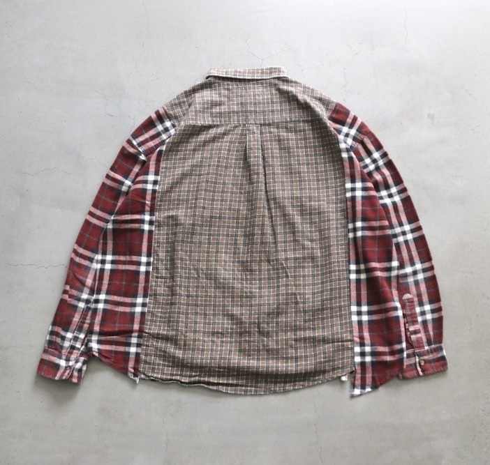 NEEDLES FLANNEL RIBBON WIDE SHIRT L/S (STYLE H) - PRE ORDER ITEM (預訂中)