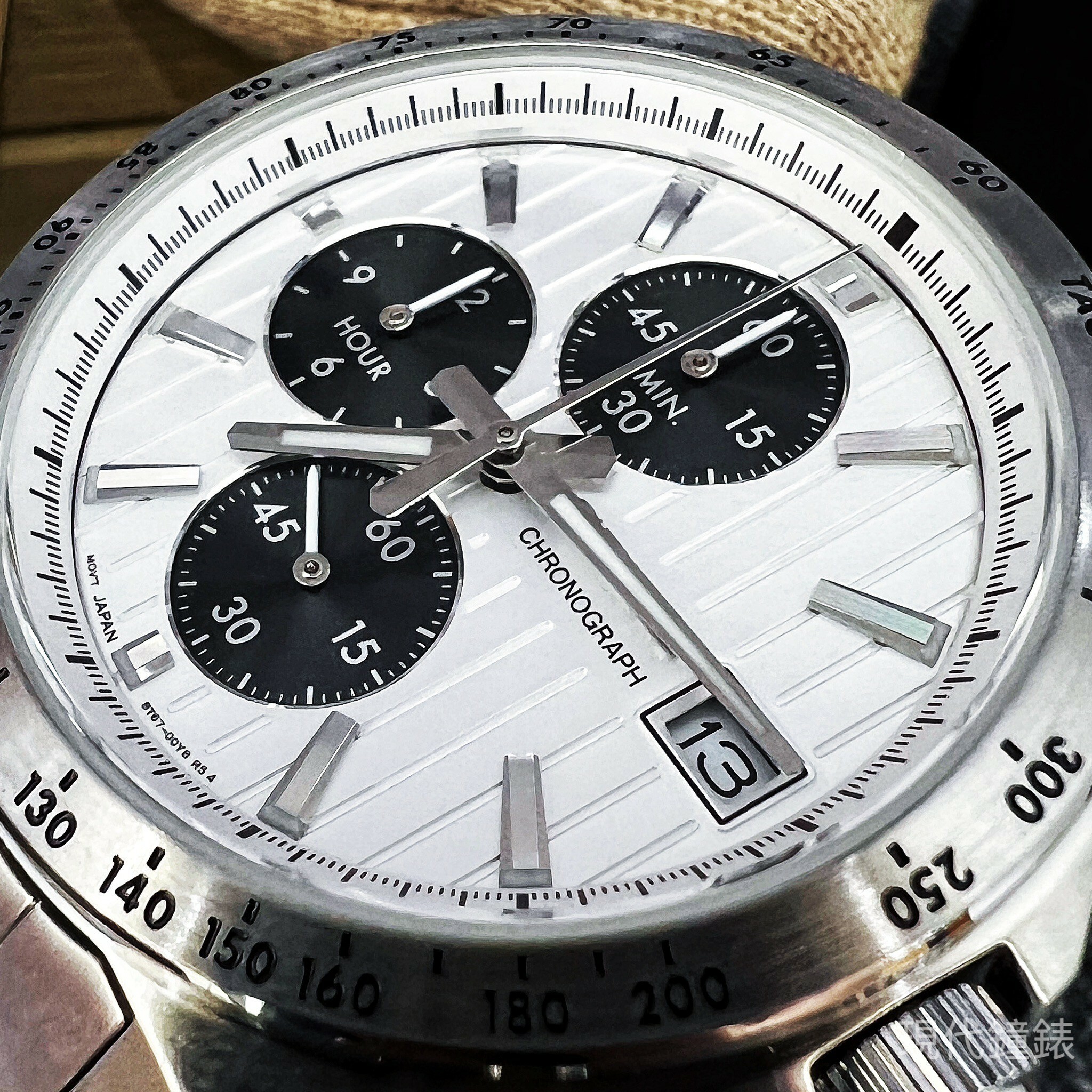 【SEIKO 精工】 CS系列 條紋設計帥氣型男腕錶 8T67-00Y0S  41mm 現代鐘錶